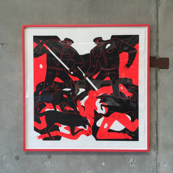 Cleon Peterson "Out for Blood" Screen Print