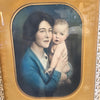 Vintage Portrait Mother and Child