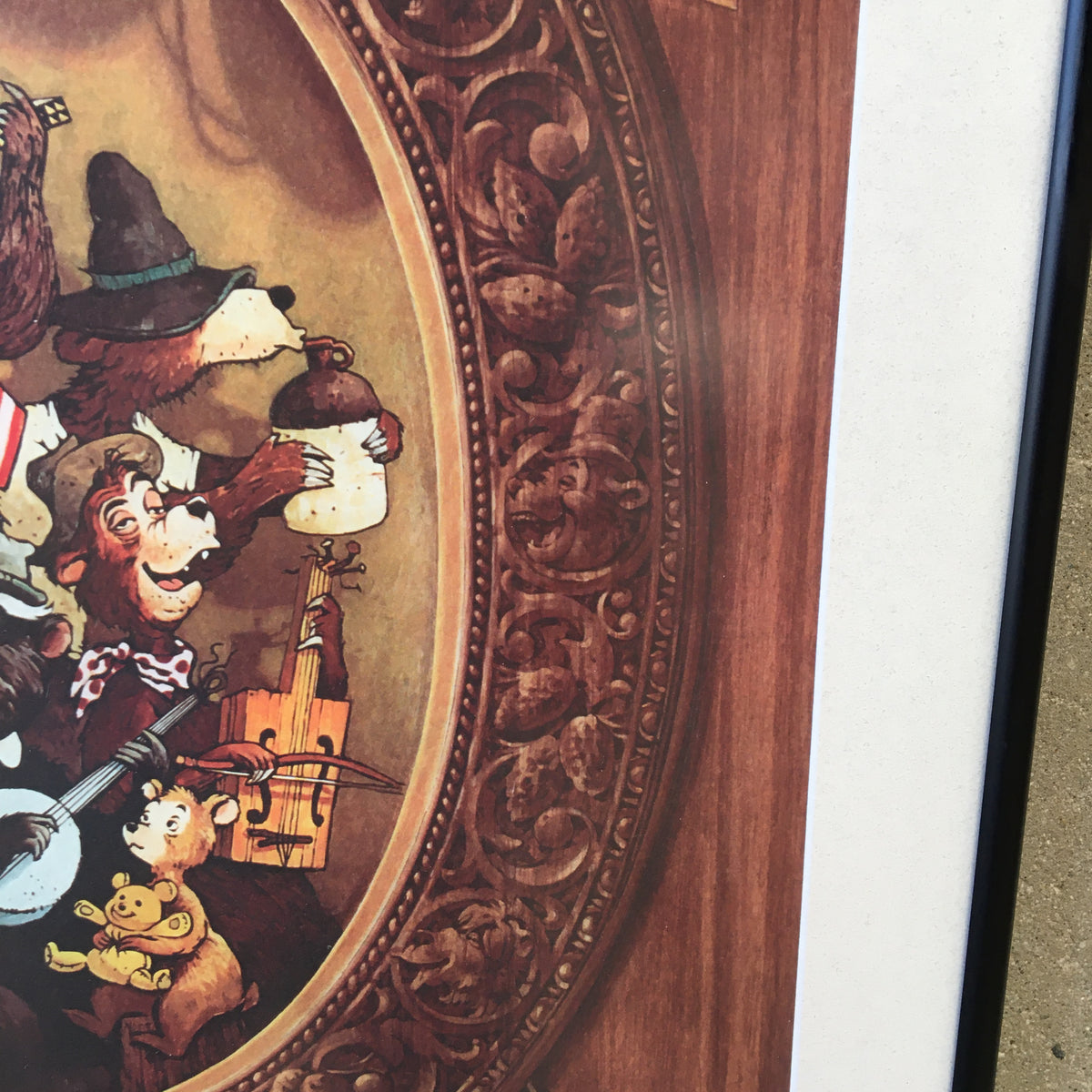 Vintage Disneyland "Country Bear Jamboree" Attraction Framed Poster Print