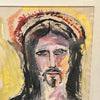 Modernist Art &quot;Jesus&quot;  in Gouache Style