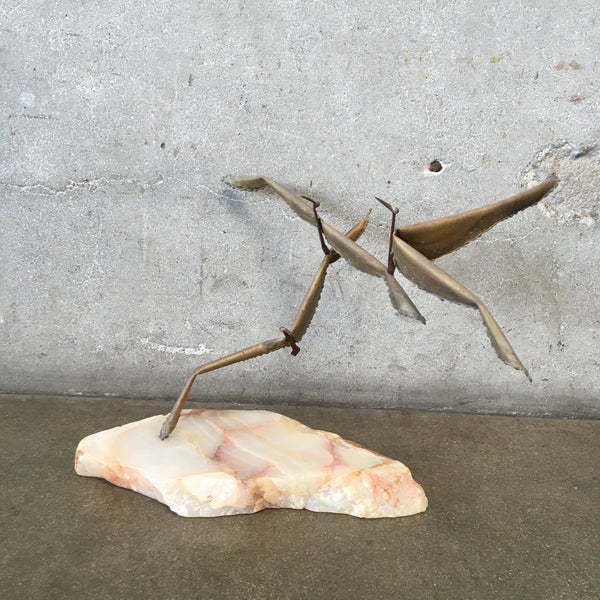 Steve Andersen Brutalist Bird Sculpture
