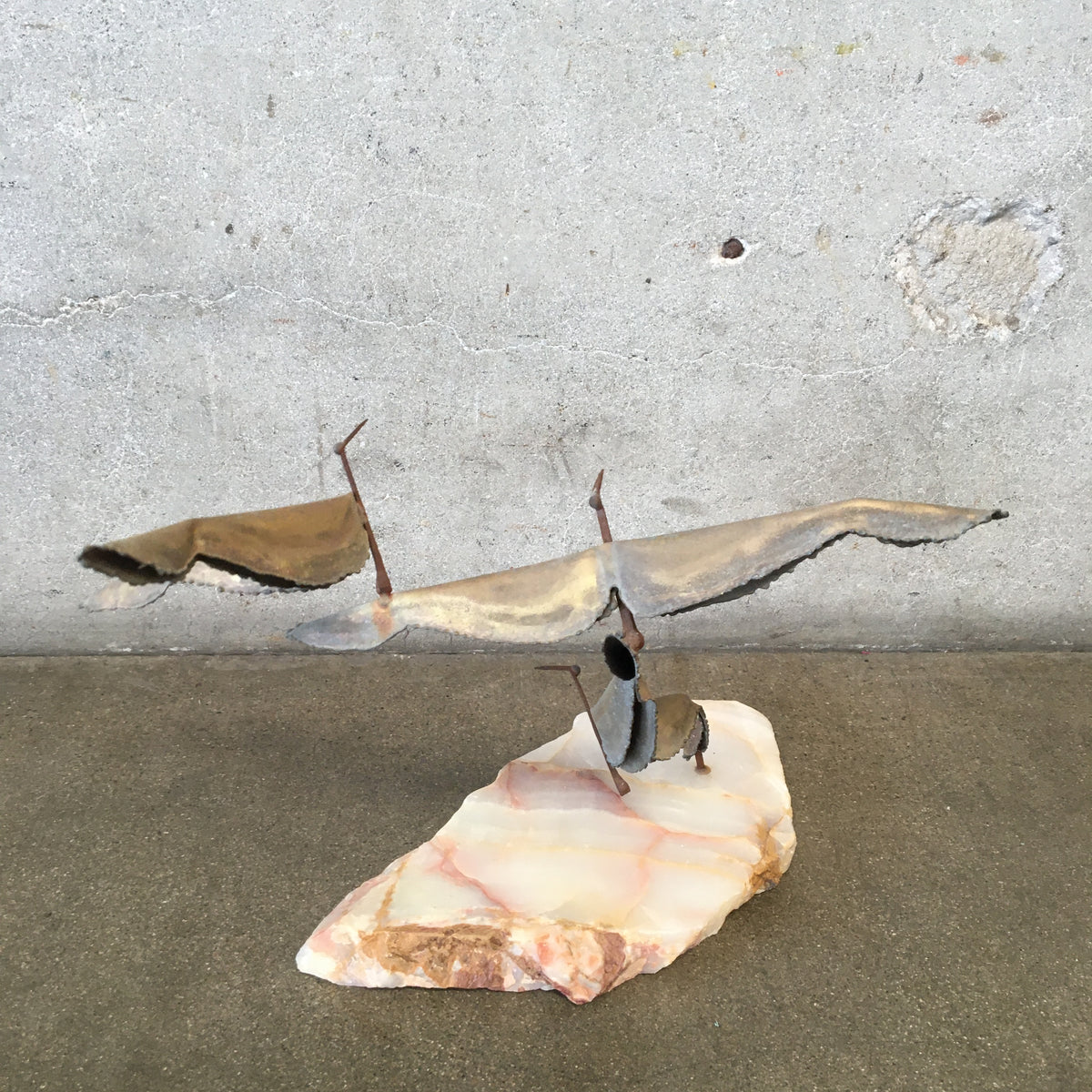 Steve Andersen Brutalist Bird Sculpture