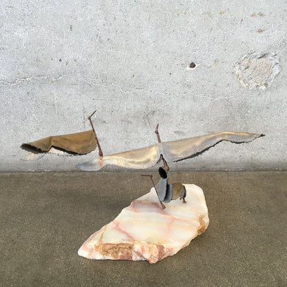 Steve Andersen Brutalist Bird Sculpture