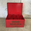 Vintage Duro Decal Metal Box