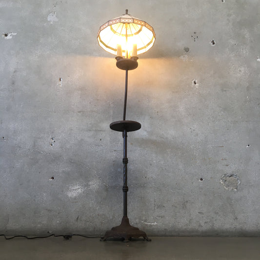 Antique Iron Floor Lamp