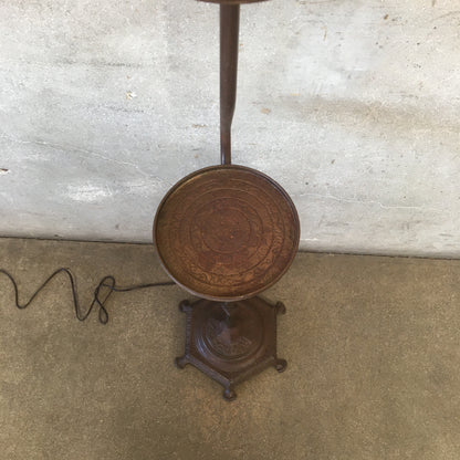 Antique Iron Floor Lamp