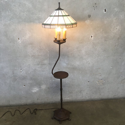 Antique Iron Floor Lamp