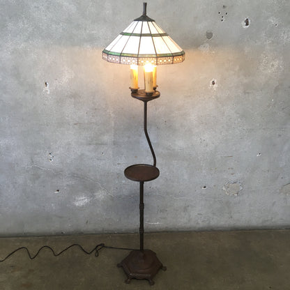 Antique Iron Floor Lamp