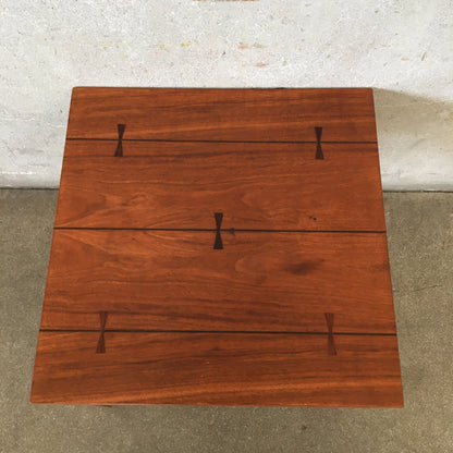 Vintage 1960's Lane Walnut Side Table