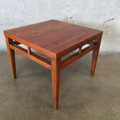 Vintage 1960's Lane Walnut Side Table