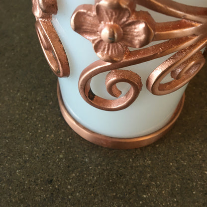 Pair of Vintage Coppper Plated Sconces