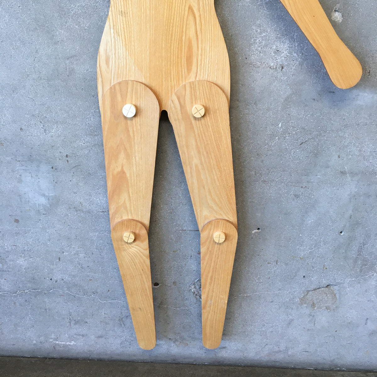 Mid Century Modern Articulated 2 - D Figure