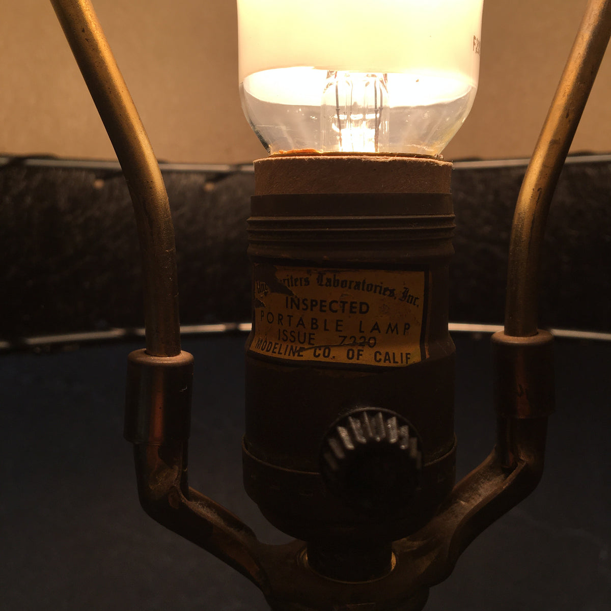 Pair of Modeline 1940's - 1950's Figural Lamps with Custom Shades