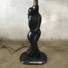 Pair of Modeline 1940's - 1950's Figural Lamps with Custom Shades