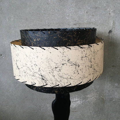 Pair of Modeline 1940's - 1950's Figural Lamps with Custom Shades
