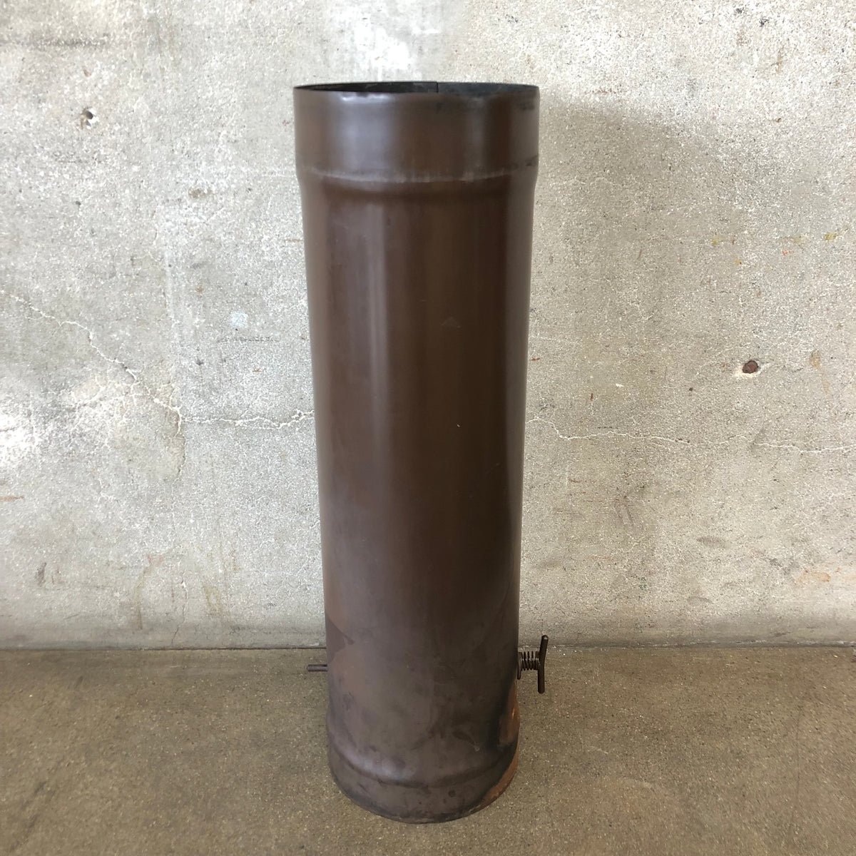Brown Fireplace Pipe with Damper