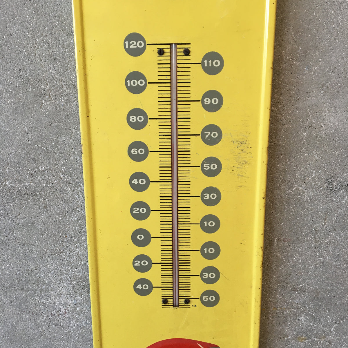 "Have a Pepsi" Vintage Metal Thermometer