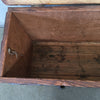 Rare Primitive Carved Folk Art Wood Box with Mexican Dancers