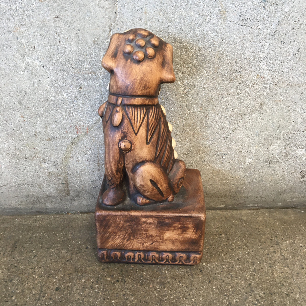 Pair of Ceramic Foo Dogs