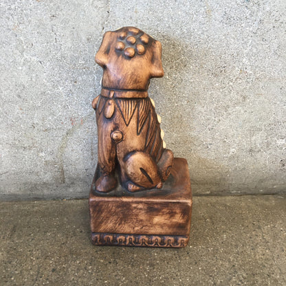 Pair of Ceramic Foo Dogs