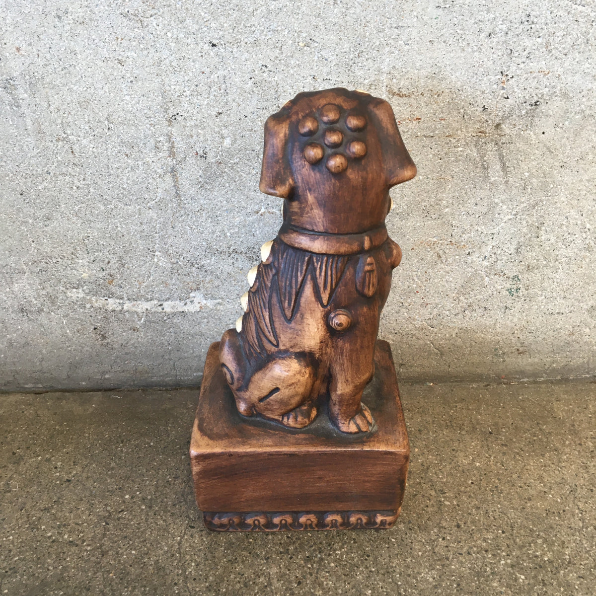 Pair of Ceramic Foo Dogs