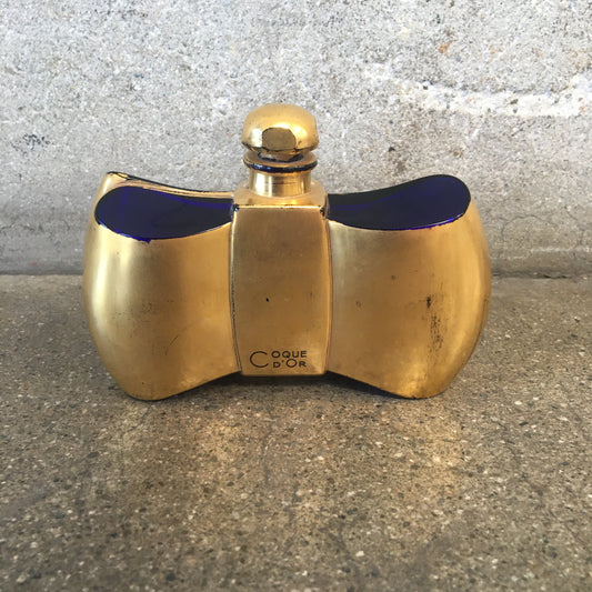 Antique Coque D'or Perfume Bottle by Guerlain