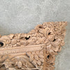 Vintage Balinese Wood Carving Wall Art