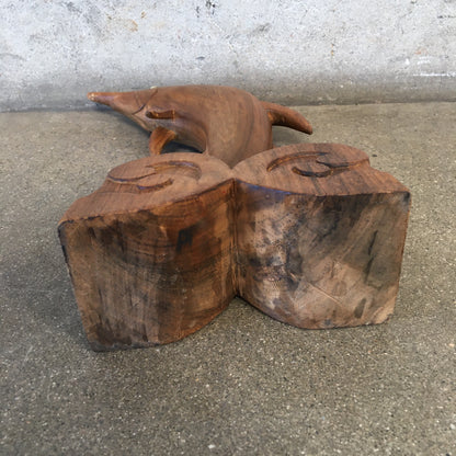 Vintage Hand Carved Marlin