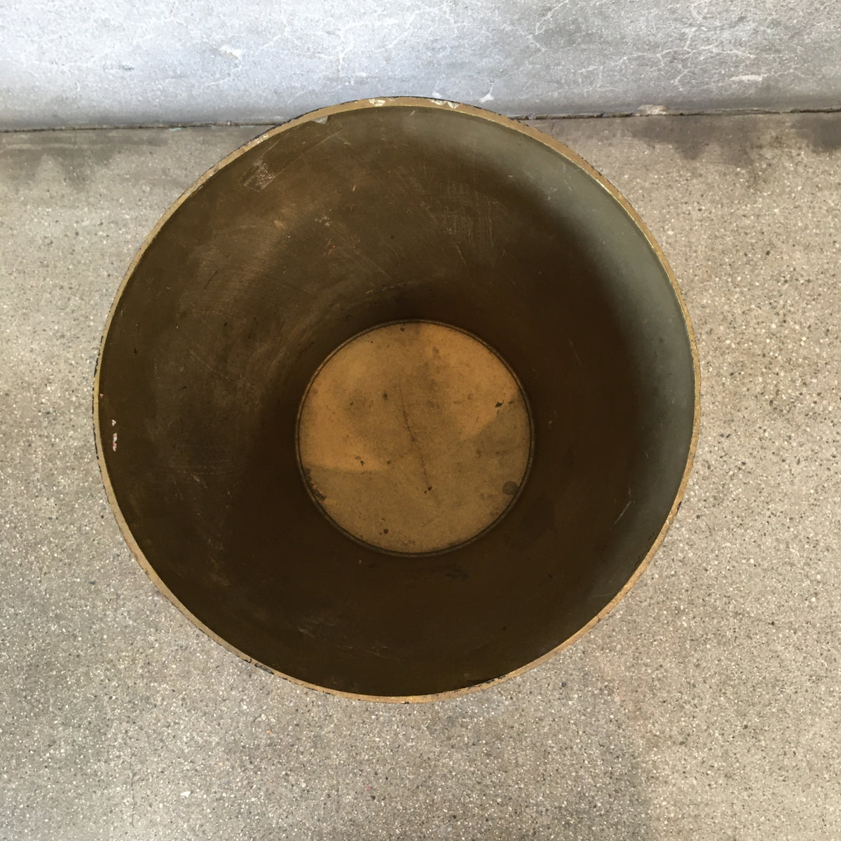 Vintage Florentine Waste Basket