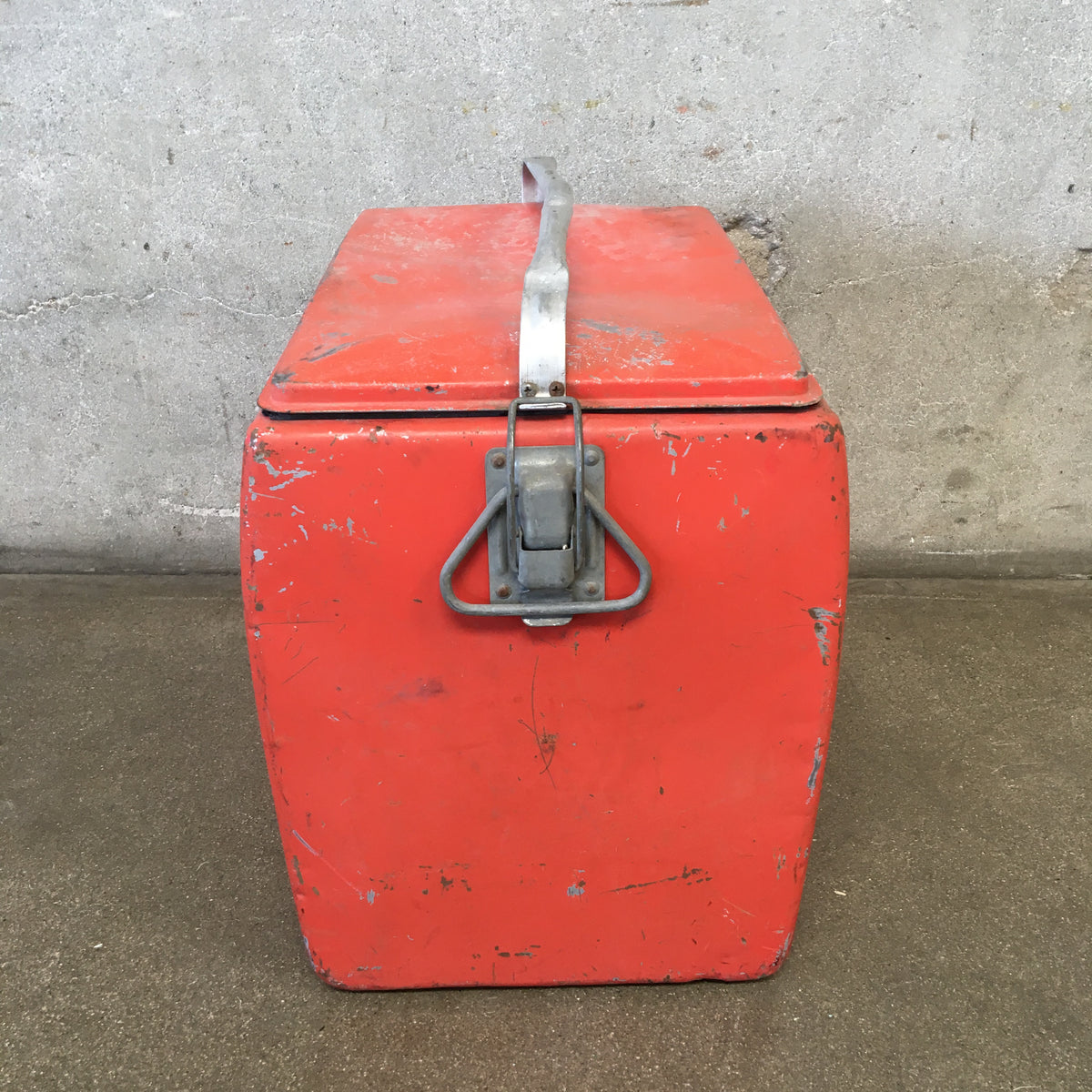 Vintage Original Coca Cola Picnic Cooler with Tray