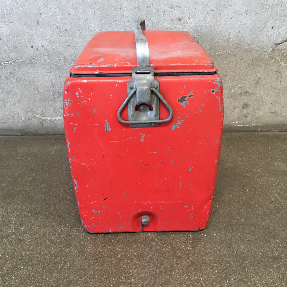 Vintage Original Coca Cola Picnic Cooler with Tray