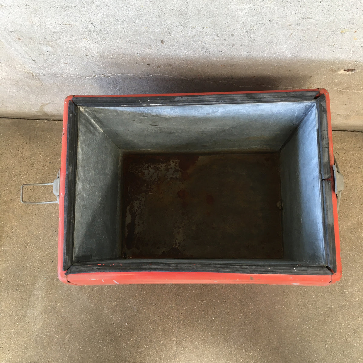 Vintage Original Coca Cola Picnic Cooler with Tray