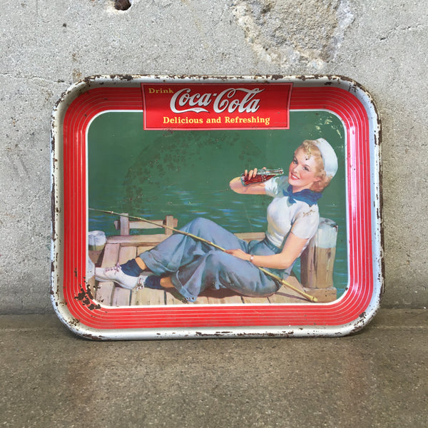 Vintage 1940's Coke Tray