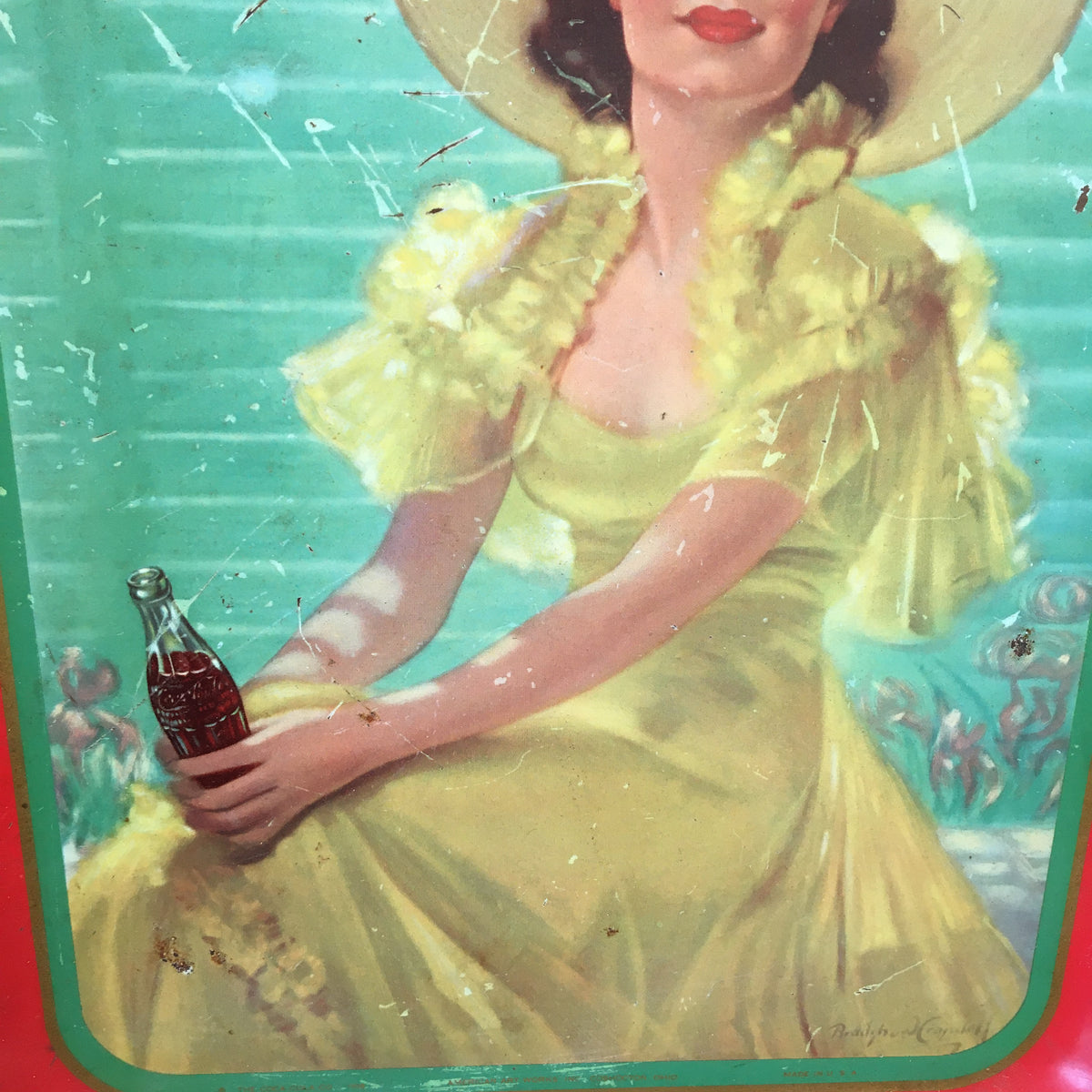 Vintage Coke Tray