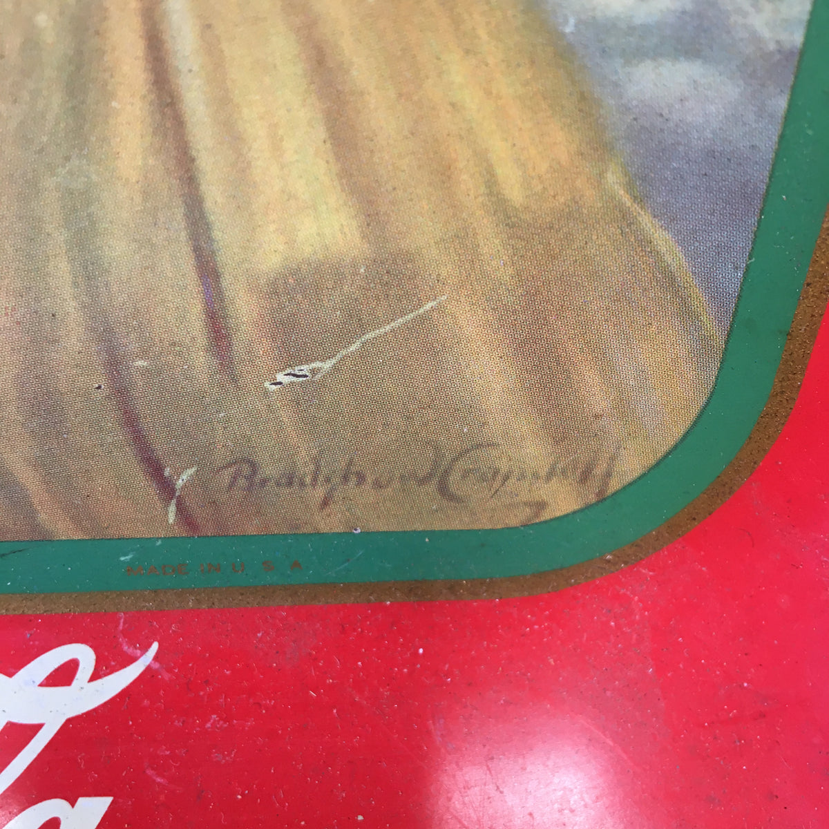 Vintage Coke Tray