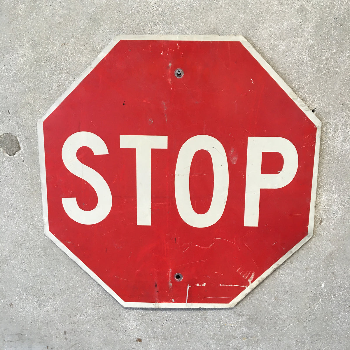 Vintage Stop Sign