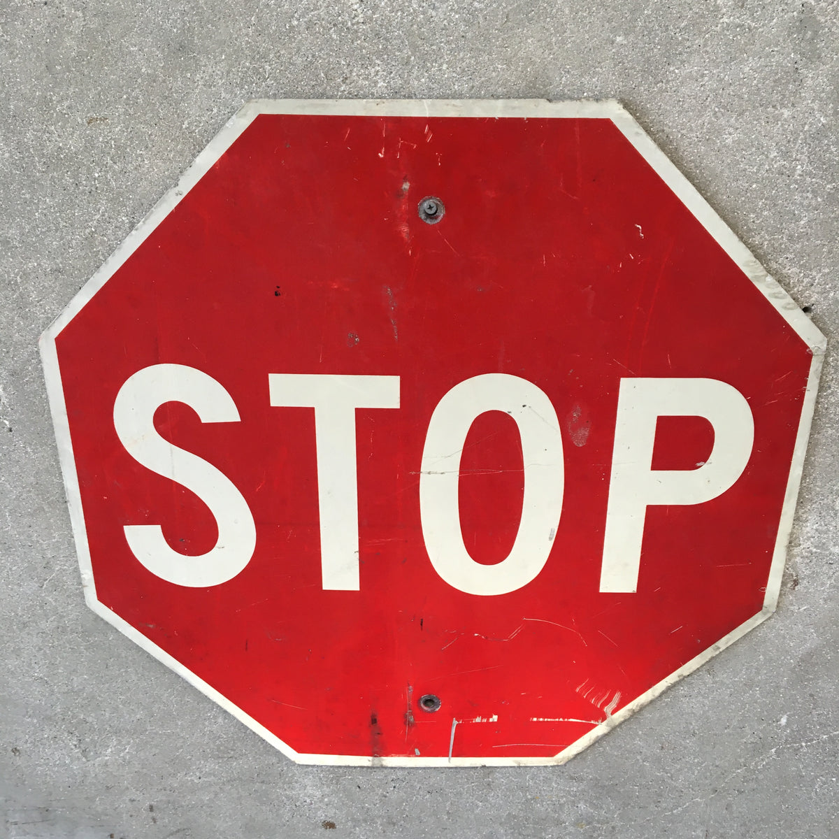 Vintage Stop Sign