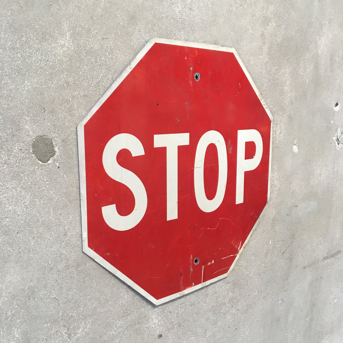Vintage Stop Sign