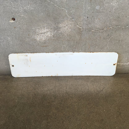 Vintage Sundale Rd. Porcelain Street Sign