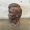 Vintage Ceramic Male Bust