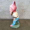 Vintage Cement Standing Gnome