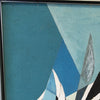 1960s Cubist Abstract Oil on Soundboard Painting