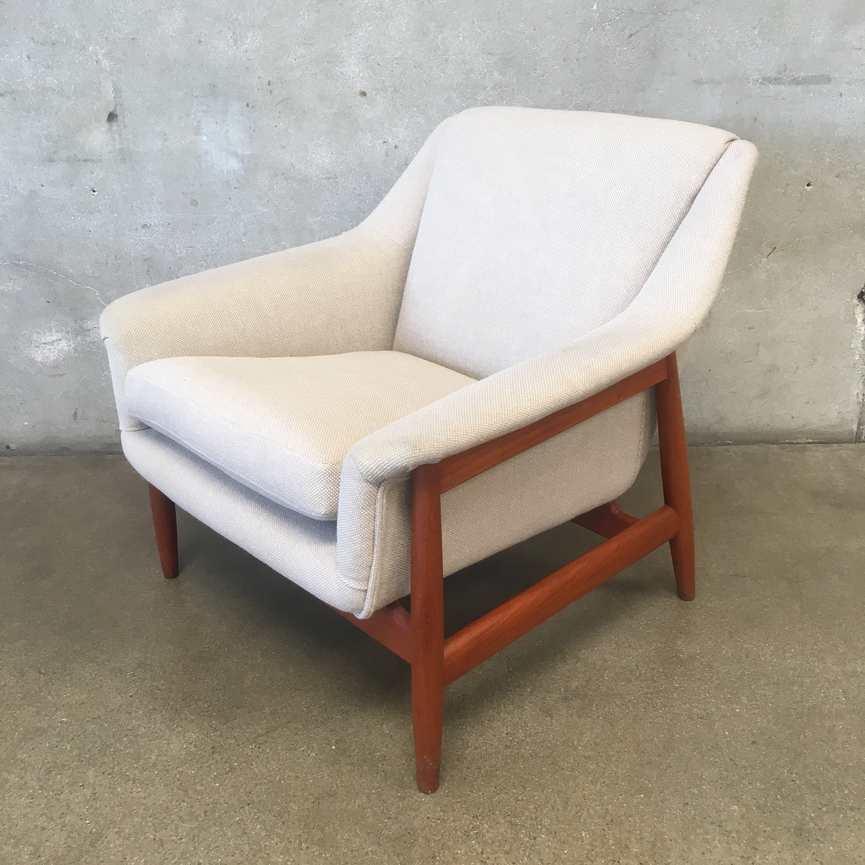 Mid Modern 1960s Lounge Chair Folkeohlesson for Dux
