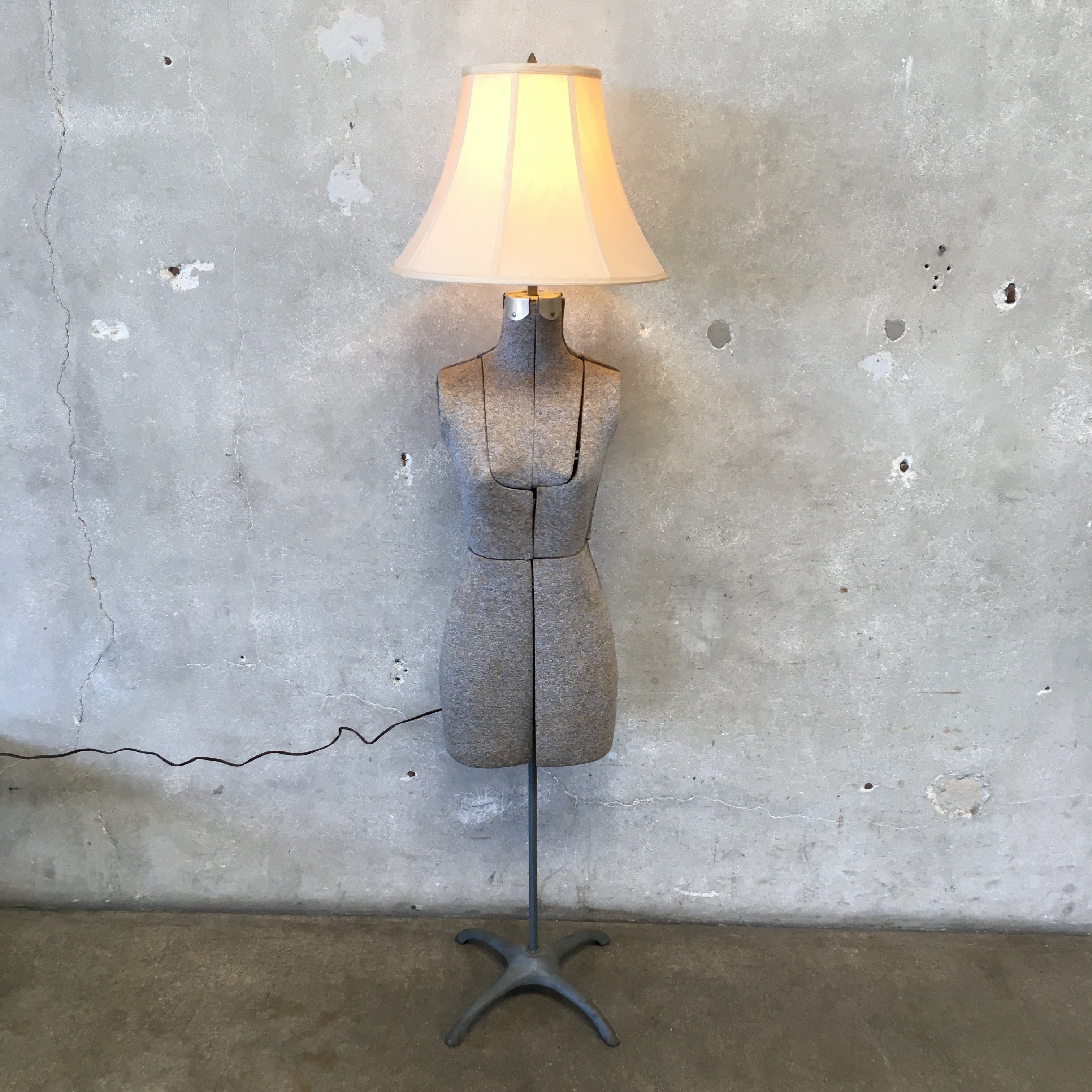 vintage adjustable dress form Vintage Dress Form Lamp
