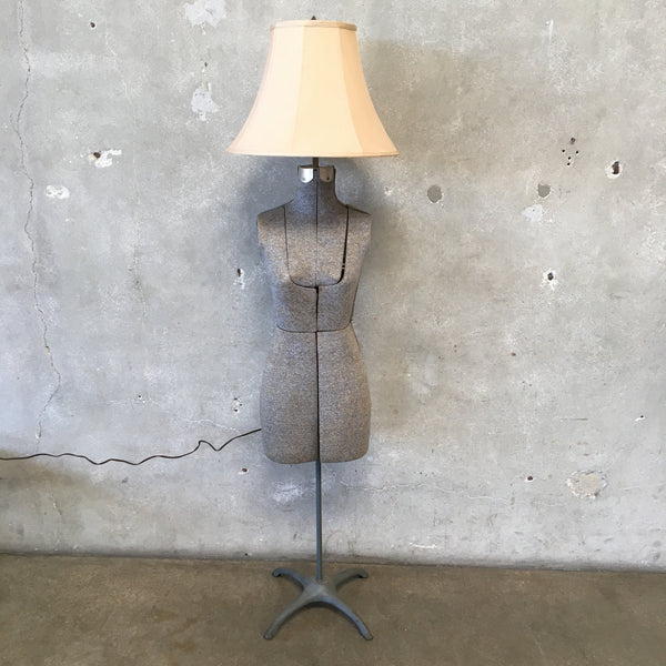 Vintage Dress Form Lamp