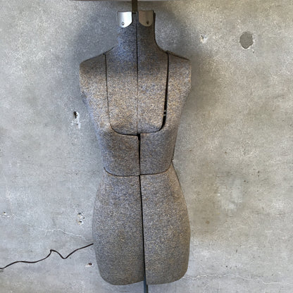Vintage Dress Form Lamp