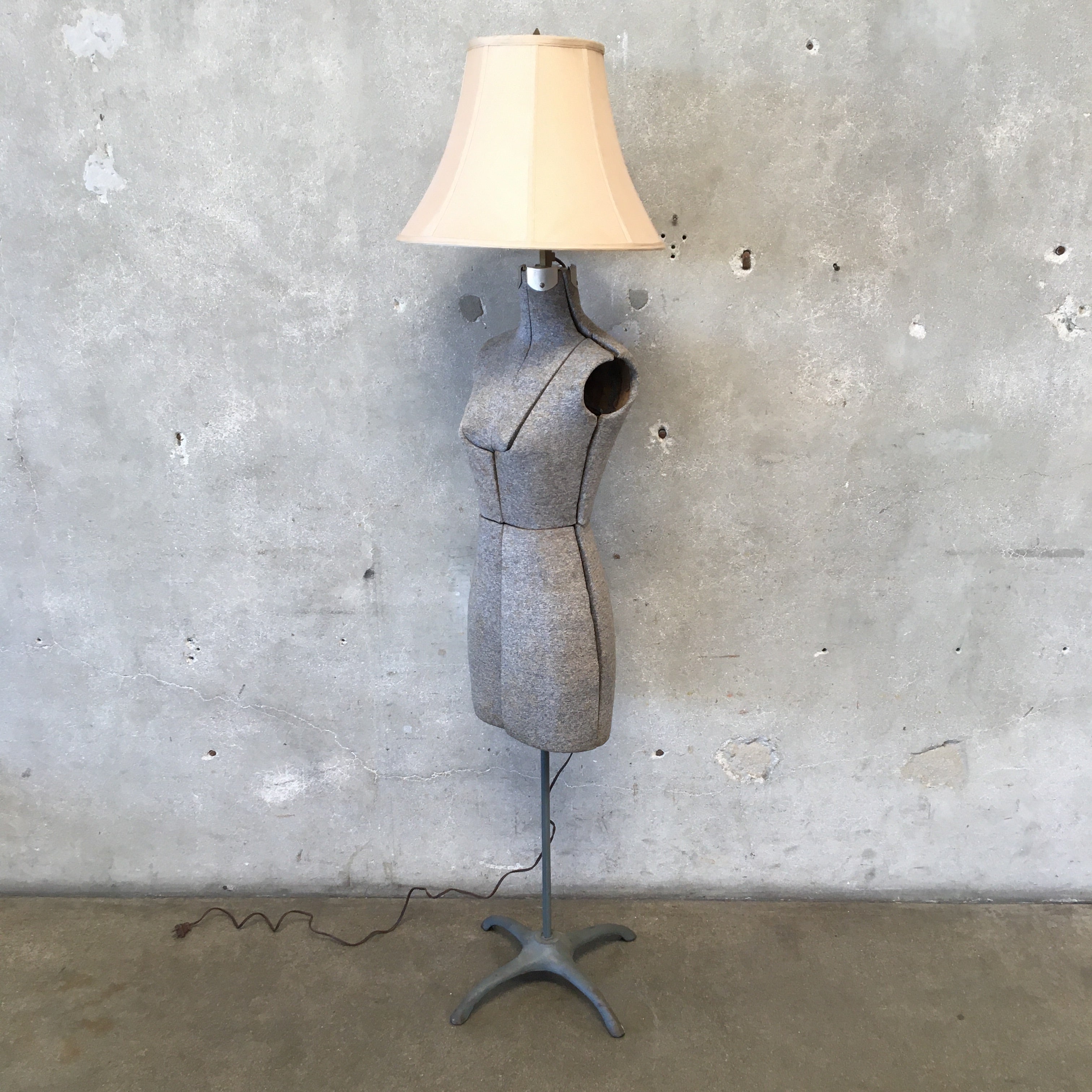 Vintage Dress Form Lamp Vintage Dress Form Lamp