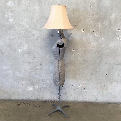 Vintage Dress Form Lamp