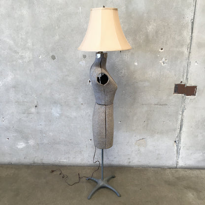Vintage Dress Form Lamp