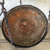 Vintage Mid Century Modern Suspendable Barbeque With Adjustable Grill Crank